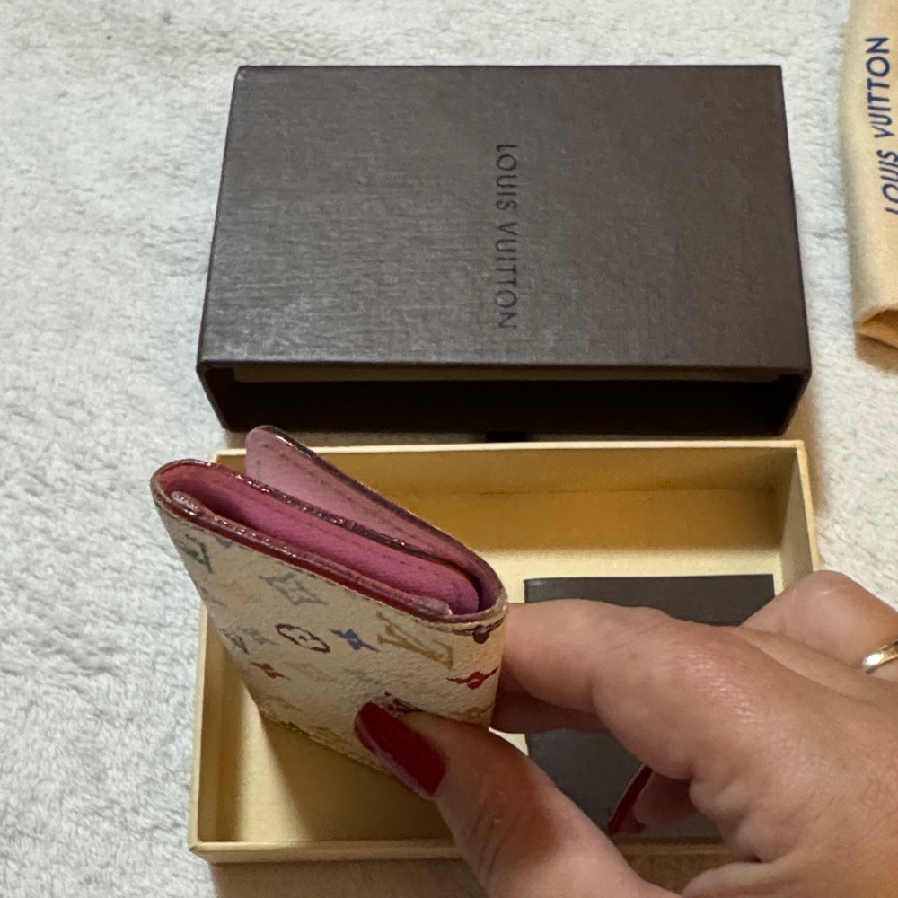 Louis Vuitton pink Murakami Multicolor Monogram 🔑 holder with box - Picture 14 of 15